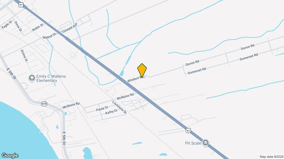 1112 Windsor St Map and Location Details