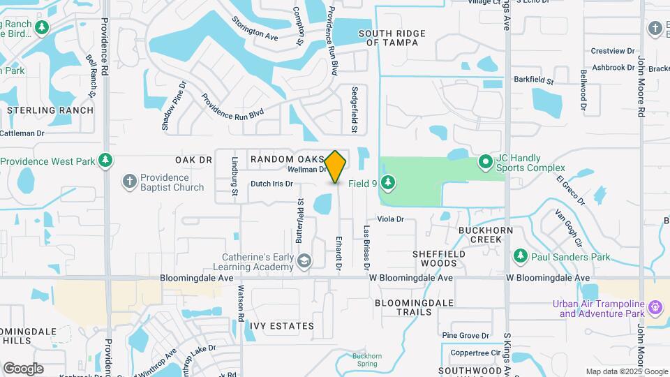 5709 Erhardt Dr Map and Location Details