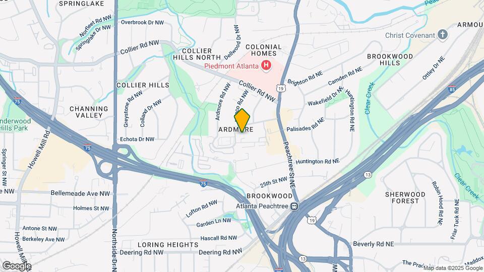101 Ardmore Pl NW, Unit 1 Map and Location Details