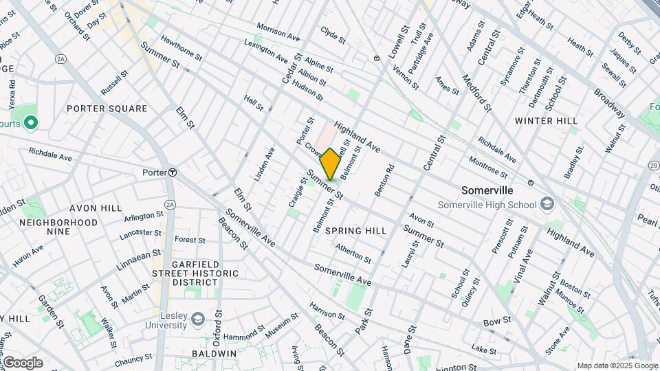 201 Summer St, Unit 2 Map and Location Details