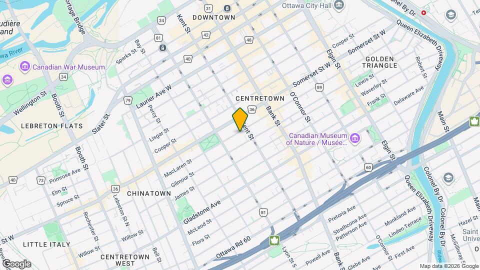 466 Maclaren St Map and Location Details