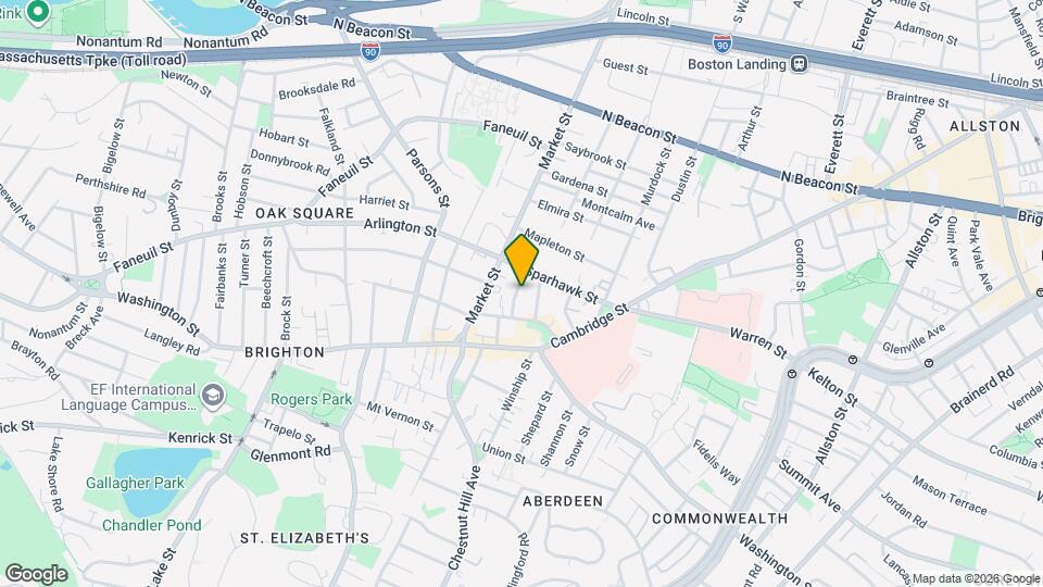 20 Bentley St, Unit 20 Map and Location Details