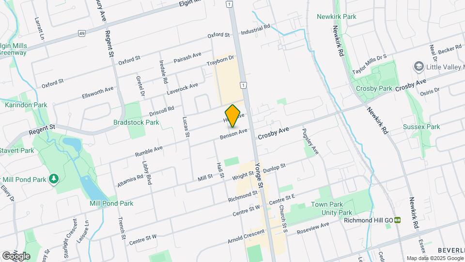 33 Benson Ave Map and Location Details