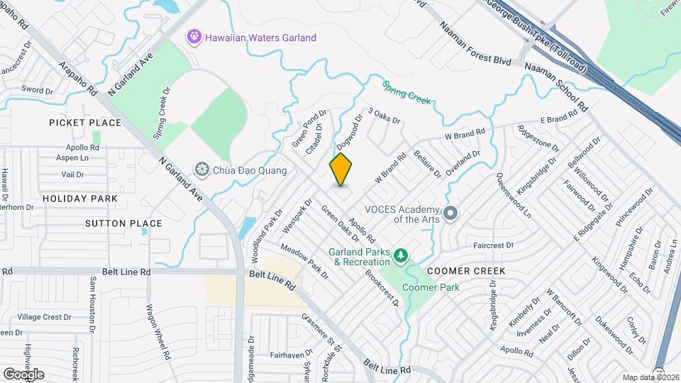 911 Melshire Dr Map and Location Details