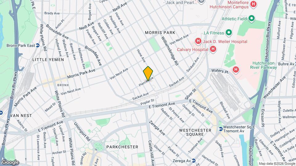 1577 Paulding Ave Map and Location Details