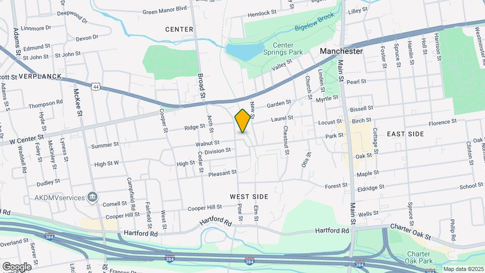 1 Walnut St Mapa y Detalles de la Ubicación