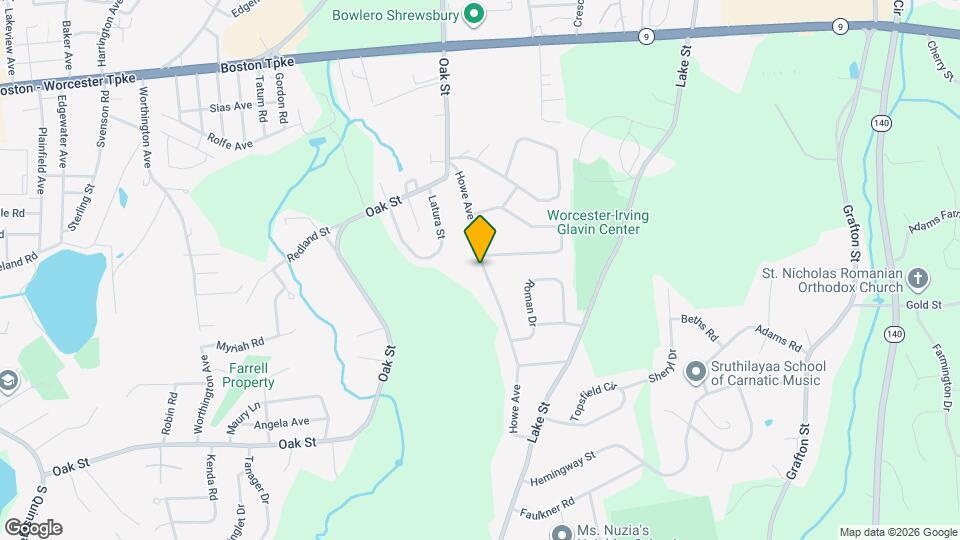 56 Howe Ave Map and Location Details