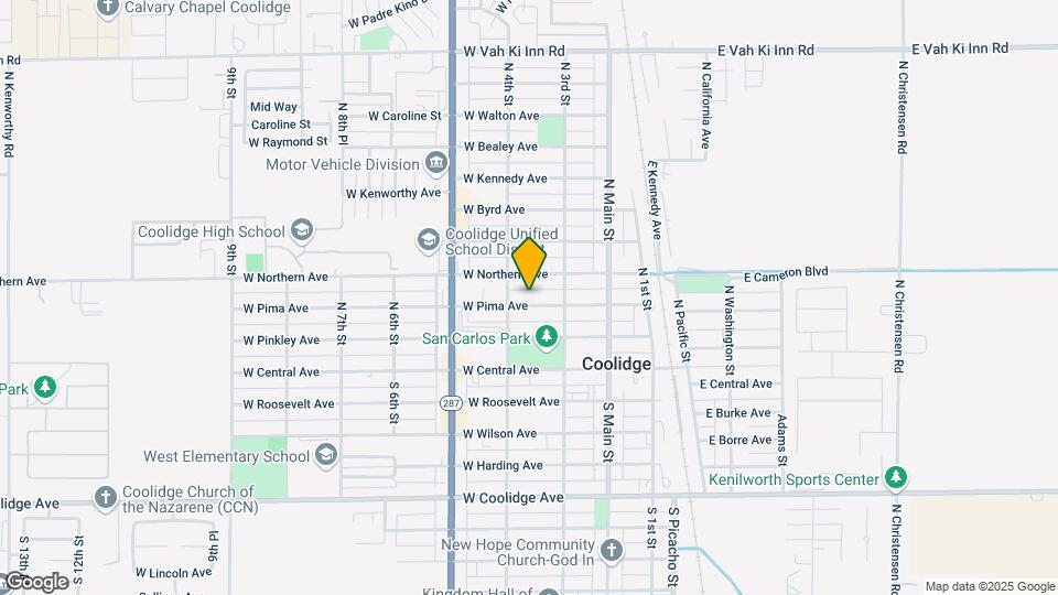370 W Pima Ave Map and Location Details