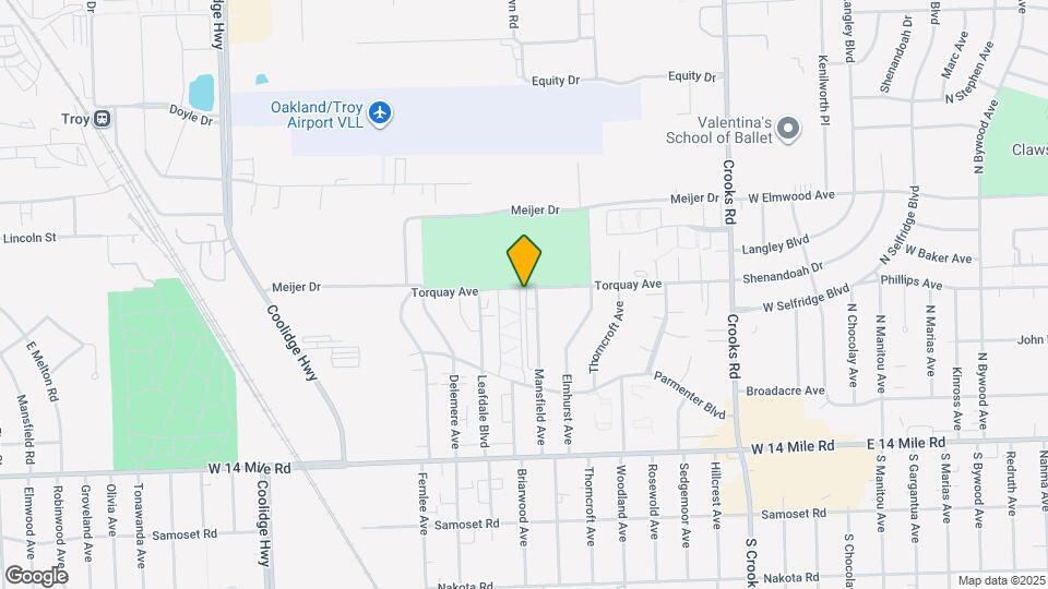 2425 Torquay Ave Map and Location Details