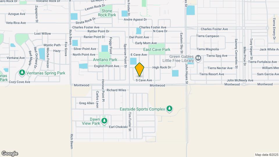 14313 S Cave Ave Map and Location Details