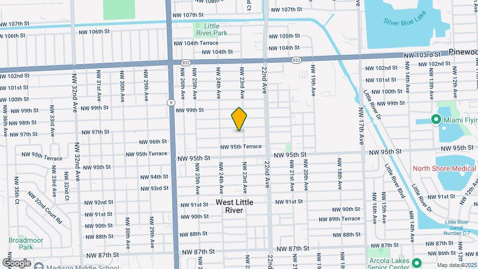 2325 NW 96th St-Unit -# 1 Map and Location Details
