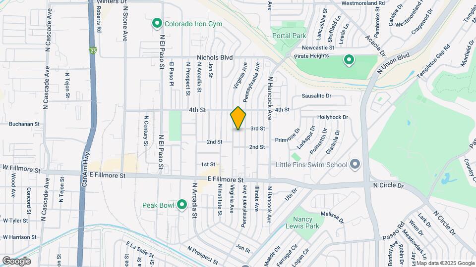 3115 Virginia Ave Map and Location Details