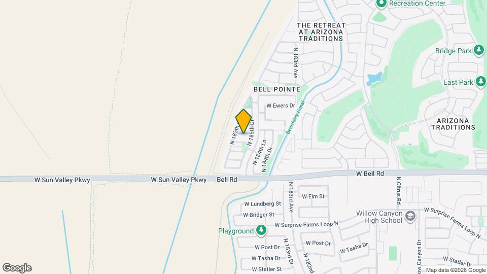 18529 W Mariposa Dr Map and Location Details