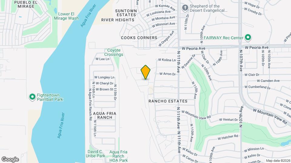 11485 W Camden Dr Map and Location Details