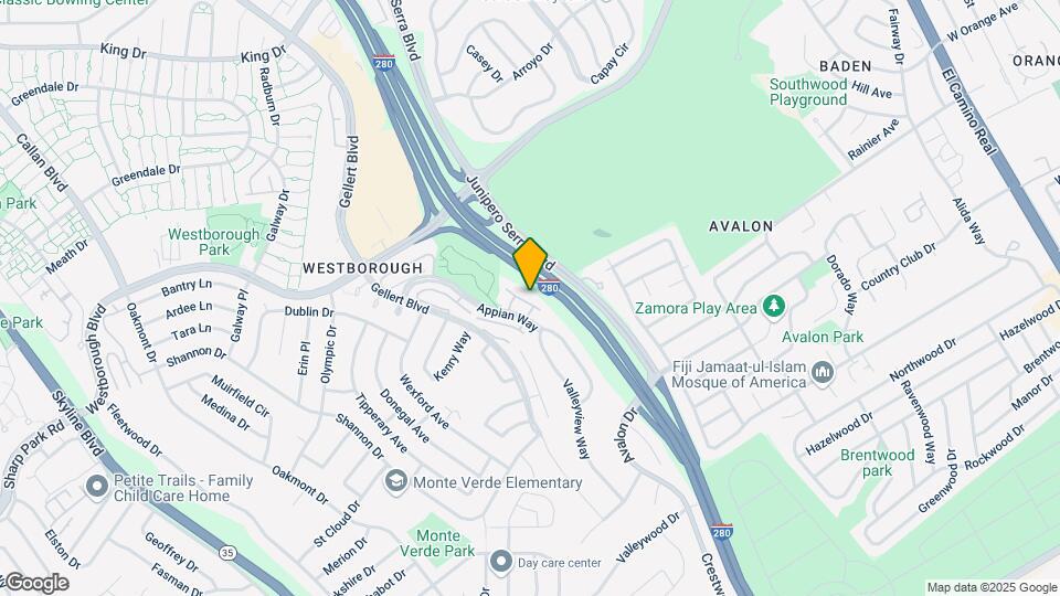 59 Appian Way Map and Location Details