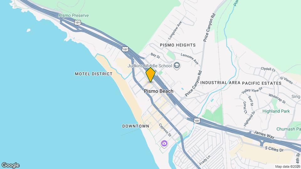 1051 Price St Map and Location Details