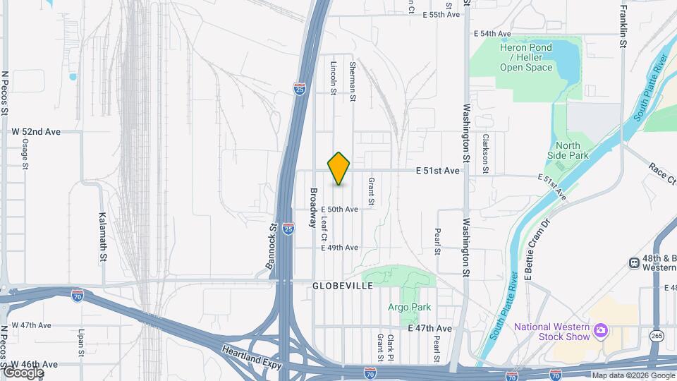 5044 Lincoln St Map and Location Details