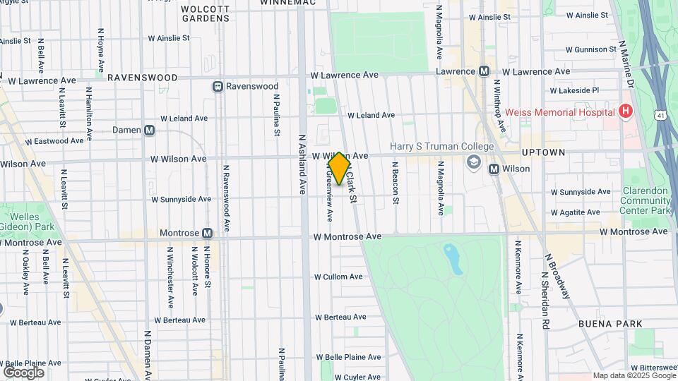 4501-4509 N Greenview Ave Map and Location Details