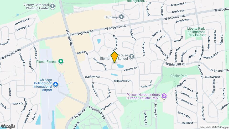 130 Brookwood Ln E Mapa y Detalles de la Ubicación