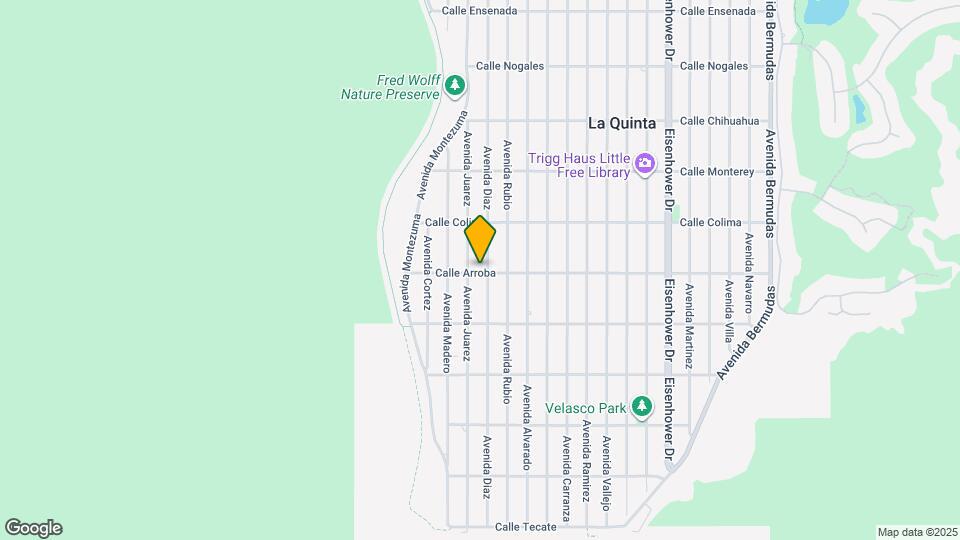 53745 Avenida Diaz Map and Location Details