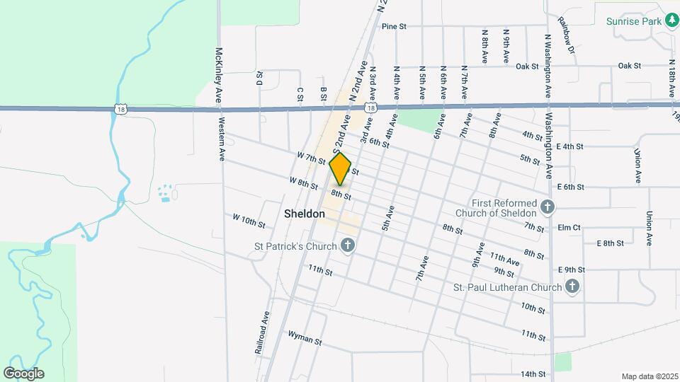 215 8th St Mapa y Detalles de la Ubicación