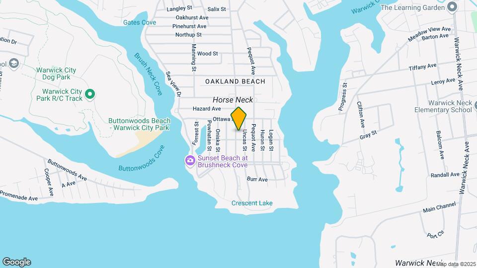 696 Oakland Beach Ave Mapa y Detalles de la Ubicación