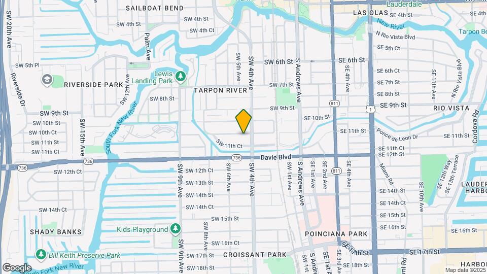 416 SW 11th St Map and Location Details