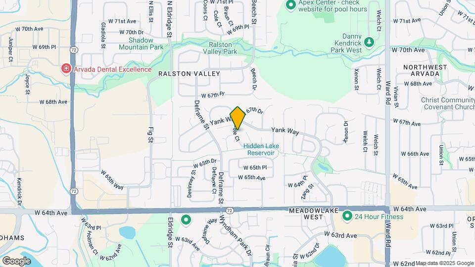 6638 Cole Ct Map and Location Details