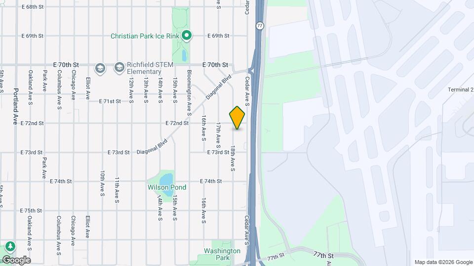 7215 18th Ave S Map and Location Details