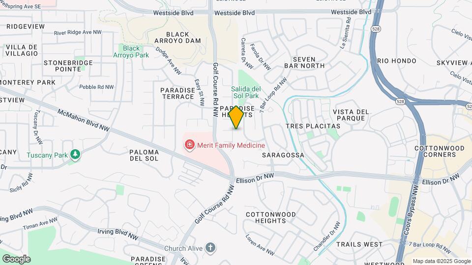 10538 Olympic St NW Map and Location Details