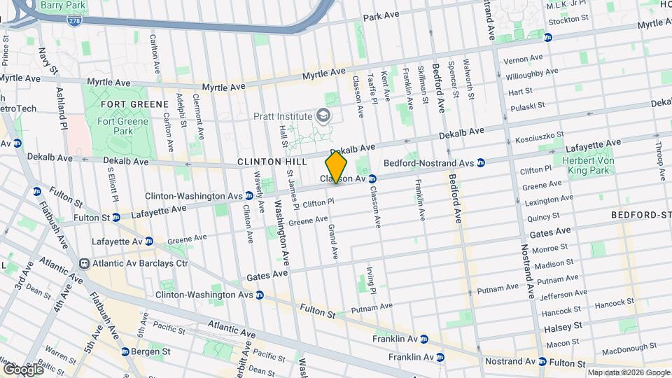 330 Lafayette Ave Map and Location Details