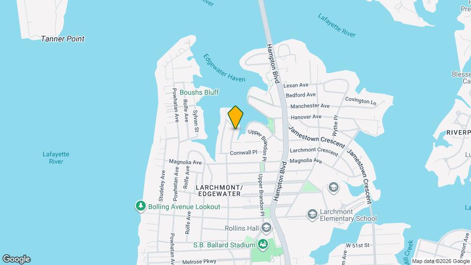 6040 Eastwood Terrace Map and Location Details