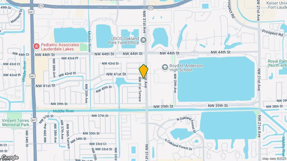 4059 NW 31st Ave, Unit 3 Map and Location Details