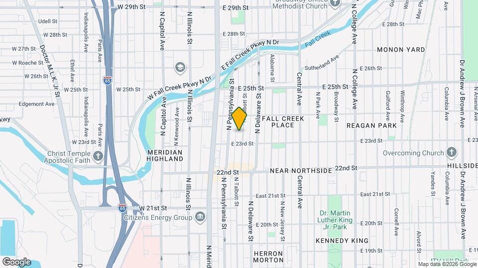 2322 N Talbott St Map and Location Details