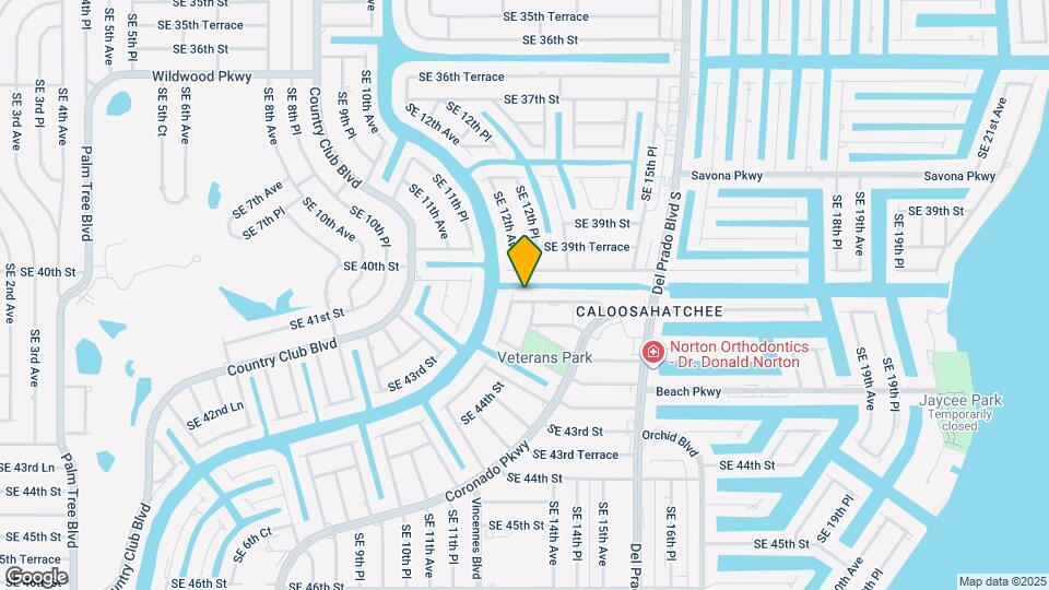 1207 SE 40th Ter, Unit Side B Duplex Mapa y Detalles de la Ubicación