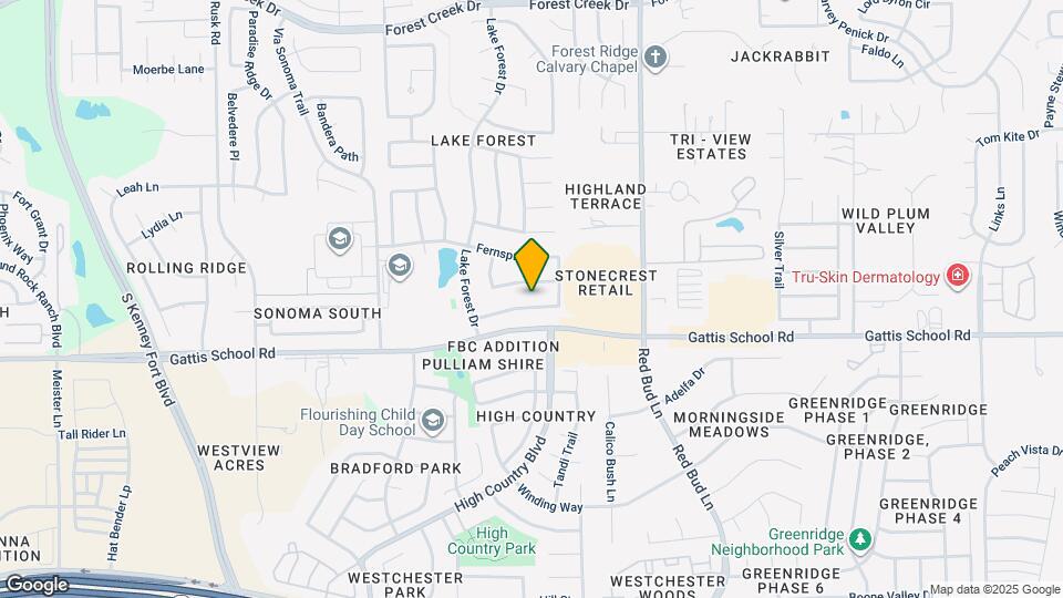 2279 Fernspring Dr Map and Location Details