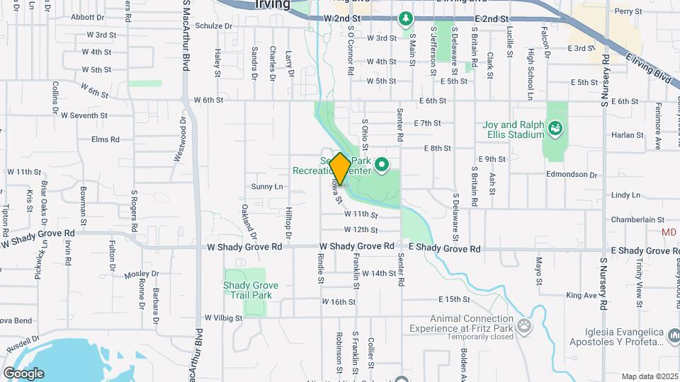 912 Iowa St Map and Location Details