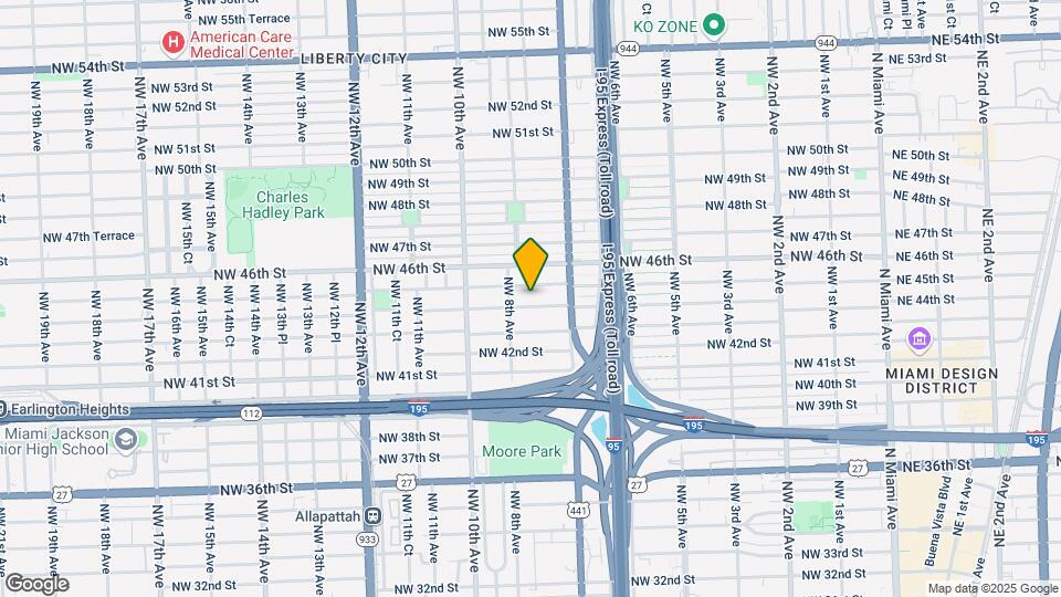 775 NW 44th St Map and Location Details