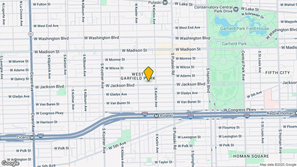 4142 W Jackson Blvd Map and Location Details