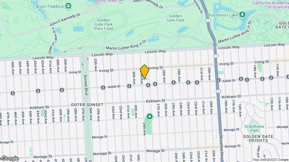 1374 29th Ave Map and Location Details