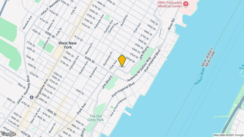 6035 JFK Blvd E Map and Location Details