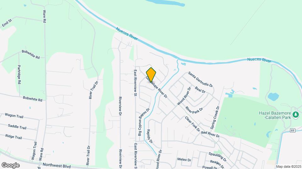 15313 Guadalupe River Dr Map and Location Details