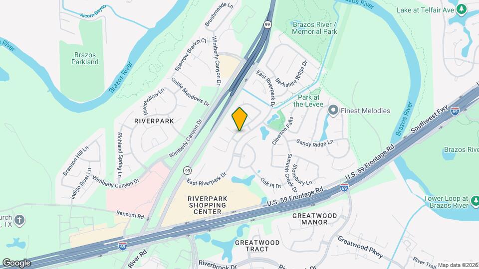 2519 Pine Shadows Dr Map and Location Details