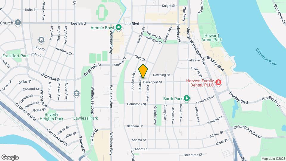 1008 Davenport St Mapa y Detalles de la Ubicación