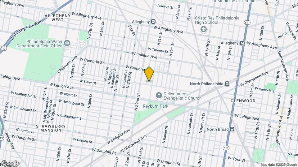 2111 W Somerset St Map and Location Details