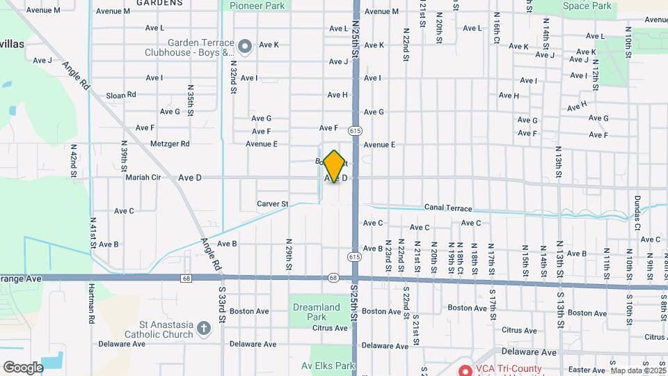 425 N 26th St Map and Location Details