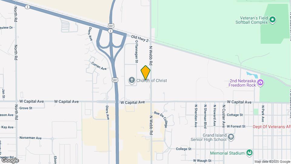 2608 N Webb Rd, Unit 5 Map and Location Details