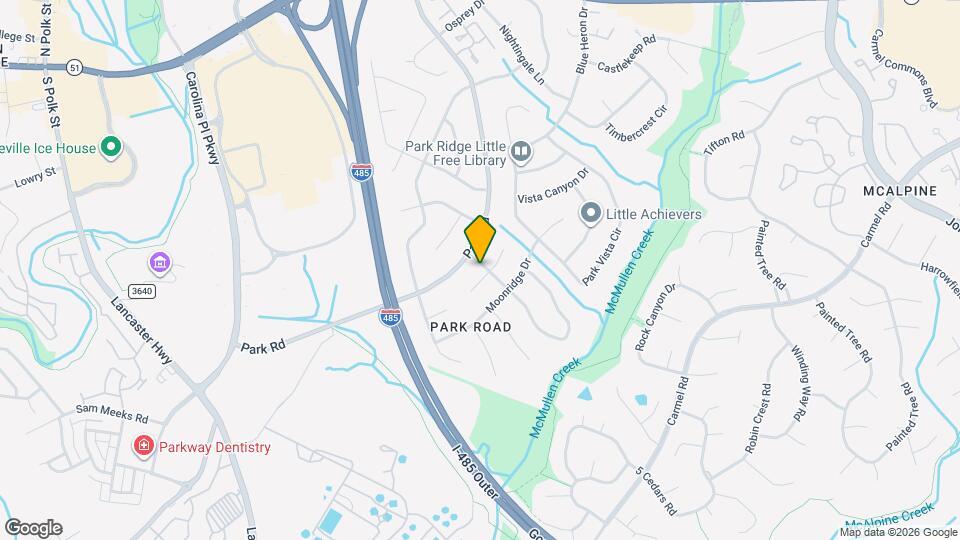 11700 Rimrock Canyon Dr Mapa y Detalles de la Ubicación