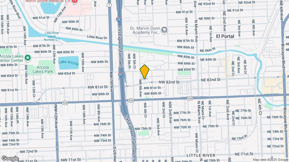 451 NW 82nd St Map and Location Details