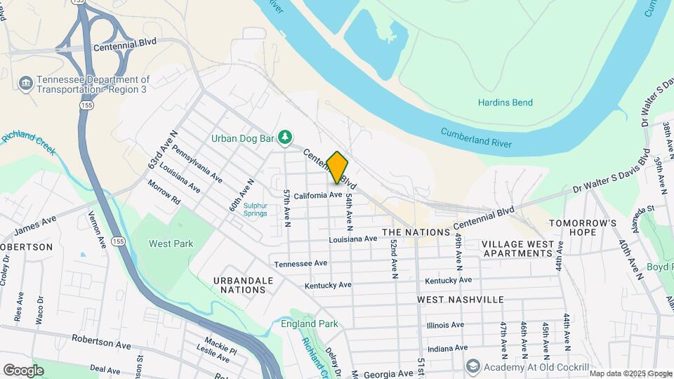 5410A California Ave Mapa y Detalles de la Ubicación